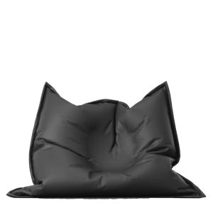 Калъф за пуф, Голяма възглавница, 350л., Magic Pillow - Panama Black, (Не съдържа пълнеж), водоустойчив