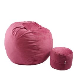 Комплект, Барбарон с табуретка за крака 700л., King Size, Fandango, Перящ се калъф, Пълнеж с микс от мемори пяна и дунапрен, Гама Premium