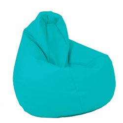 Калъф за пуф круша, 220л., Nirvana Hobbit - Teteron Aqua, (Не съдържа пълнеж), за открито