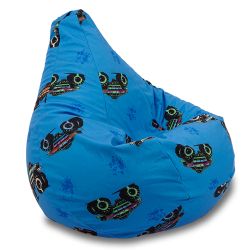 Пуф круша за деца Nirvana Light, Водоустойчив, Off Road, Многоцветен