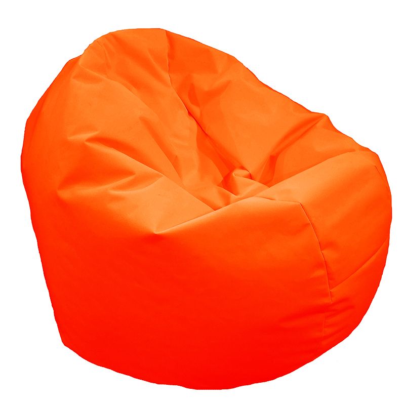 Пуф 330л., Relaxo XL - Panama Neon Orange Водоустойчив, Перящ се калъф, Пълнеж от Полистиролни перли