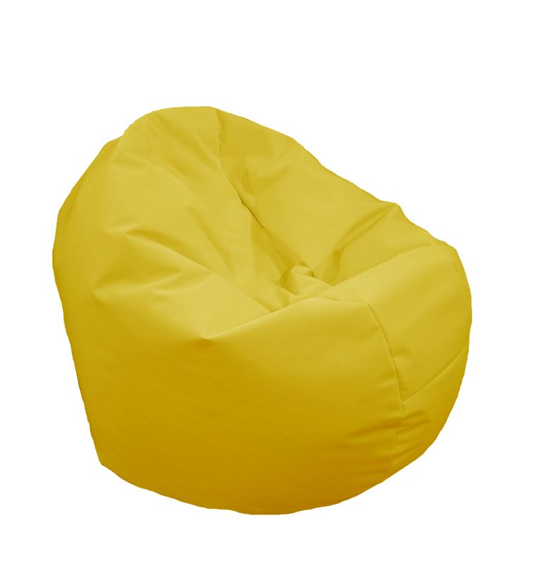 Пуф 330л., Relaxo XL - Yellow, Водоустойчив, Перящ се калъф, Пълнеж от Полистиролни перли
