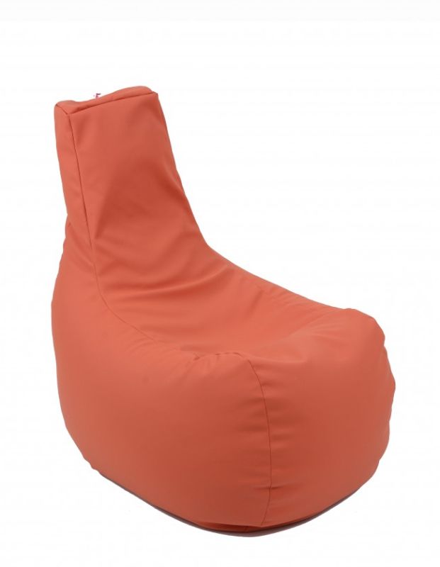 Пуф, стол, 230л., Sunlounger Evo - Orange, Еко кожа, Пълнеж от полистиролни перли