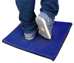 Постелка за дезинфекция за входна врата 40x35x2 Sesame be clean