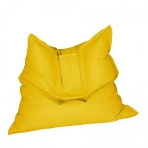 Пуф, Голяма възглавница, 350л., Magic Pillow - Teteron Yellow Quince, Перящ се калъф, За открито, Пълнеж от Полистиролни перли