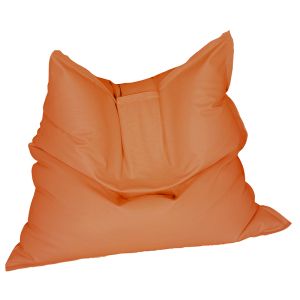Пуф Голяма възглавница, 350л., Magic Pillow - Orange, Еко кожа, Пълнеж от Полистиролни перли