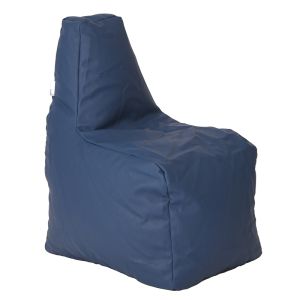 Пуф стол за деца 2-8 г., 120л. Sunlounger Junior - Blue, Еко кожа, Пълнеж от Полистиролни перли