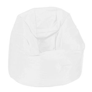 Калъф за пуф, 210л., Relaxo - Panama White, (Не съдържа пълнеж), водоустойчив