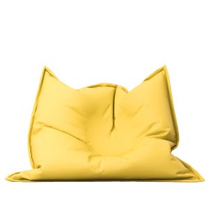 Пуф Голяма възглавница, 350л., Magic Pillow - Yellow Quince, Перящ се калъф, Водоустойчив, Пълнеж от Полистиролни перли
