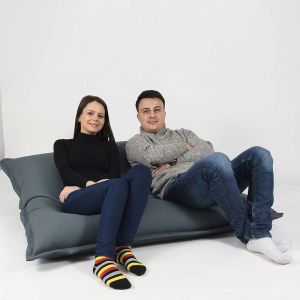 Пуф, Голяма възглавница, 350л., Magic Pillow - Army Camouflage Air, Перящ се калъф, Пълнеж от Полистиролни перли