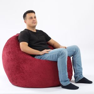 Пуф 330л., Relaxo XL - Teteron Yellow Quince, За открито, Перящ се калъф, Пълнеж от Полистиролни перли