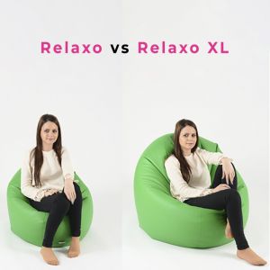 Пуф 330л., Relaxo XL - Teteron Yellow Quince, За открито, Перящ се калъф, Пълнеж от Полистиролни перли