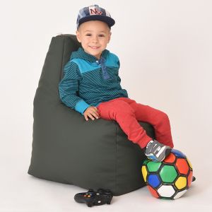 Пуф стол за деца 2-8 г., 100л. Sunlounger Junior - Panama From Red to Blue, Водоустойчив, Перящ се калъф, Пълнеж от Полистиролни перли