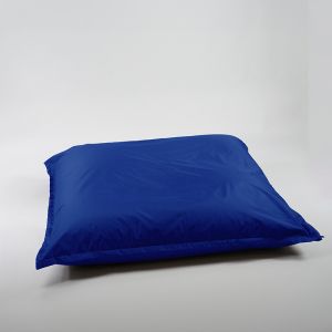 Пуф Голяма възглавница, 350л., Magic Pillow - Teteron Blue, Перящ се калъф, За открито, Пълнеж от Полистиролни перли