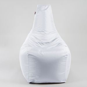 Пуф стол Evo XL, мемори микс, водоустойчив, Бял