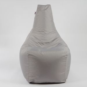 Пуф стол Evo XL, мемори микс, водоустойчив, Светло сив