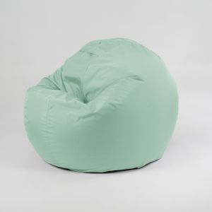 Пуф 330л., Relaxo XL - Panama Light Mint, Водоустойчив, Перящ се калъф, Пълнеж от Полистиролни перли