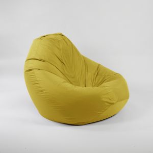 Пуф, круша, 520л., Nirvana Gigant - Teteron Yellow Quince, За открито, Перящ се калъф, Пълнеж от Полистиролни перли