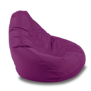 Калъф за пуф круша, 220л., Nirvana Hobbit - Panama Pink, (Не съдържа пълнеж), водоустойчив
