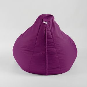 Пуф, круша, 320л., Nirvana Grande - Panama Pink, Водоустойчив, Перящ се калъф, Пълнеж от Полистиролни перли