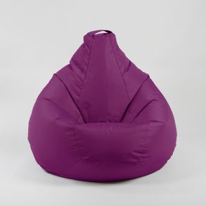 Пуф, круша, 320л., Nirvana Grande - Panama Pink, Водоустойчив, Перящ се калъф, Пълнеж от Полистиролни перли