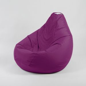 Пуф, круша, 320л., Nirvana Grande - Panama Pink, Водоустойчив, Перящ се калъф, Пълнеж от Полистиролни перли