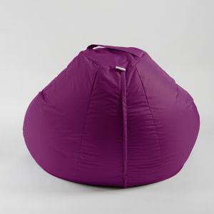 Пуф круша 520л., Nirvana Gigant - Panama Pink, Водоустойчив, Перящ се калъф, Пълнеж от Полистиролни перли