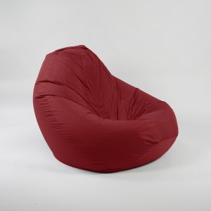 Пуф круша 520л., Nirvana Gigant - Teteron Red, За открито, Перящ се калъф, Пълнеж от Полистиролни перли